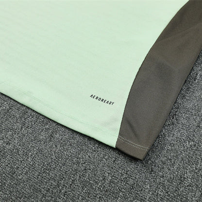 25/26 Real Madrid Training Lime Green Kids Size Tracksuit