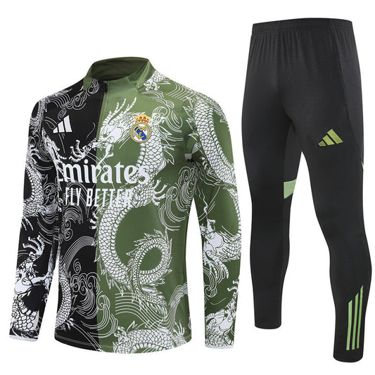Real Madrid "Emerald Scales" Premium Tracksuit