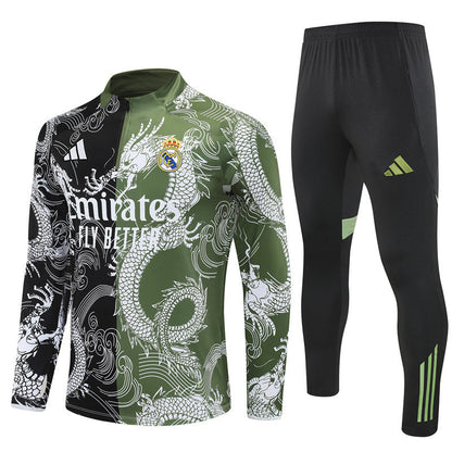 Real Madrid "Emerald Scales" Premium Kids Size Tracksuit