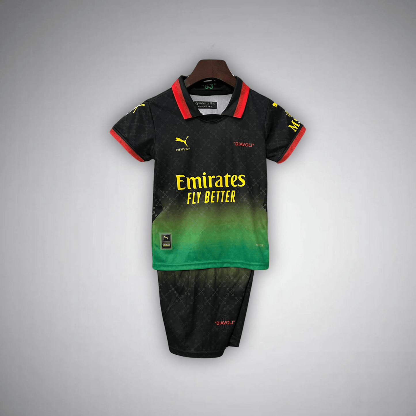 AC Milan x Off-White "Diavoli" Premium Kids Size Kit