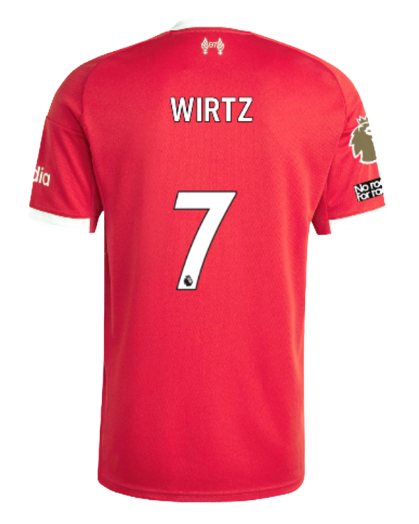 Liverpool 2025/26 WIRTZ 7 Home Jersey