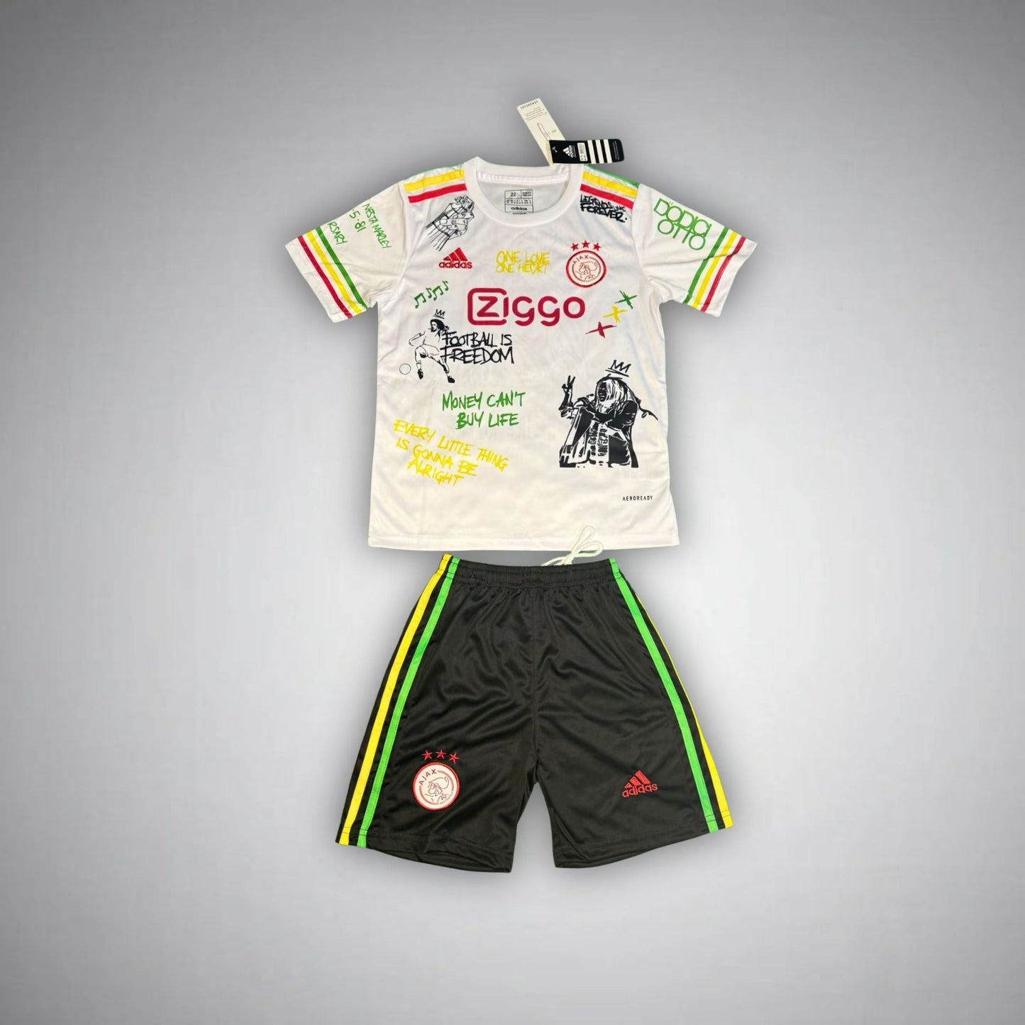 Ajax "Bob Marley" White Premium Kids Size Kit