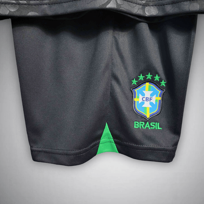 Brazil "Black Leopard" Premium Kids Size Kit