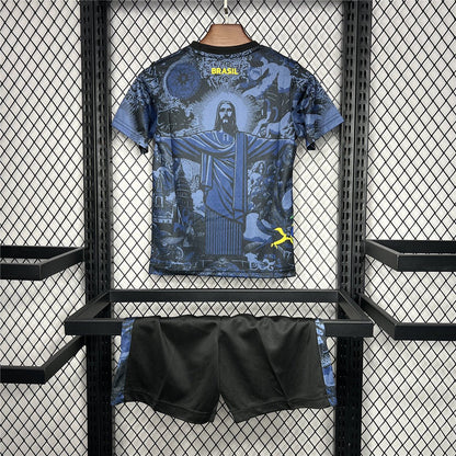 Brazil "Jesus" Premium Blue Kit