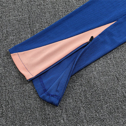 25/26 France Training Blue/Pink Kids Size Tracksuit