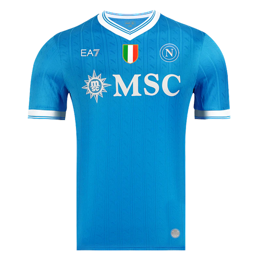 SSC Napoli 2025/26 Player Home Jersey