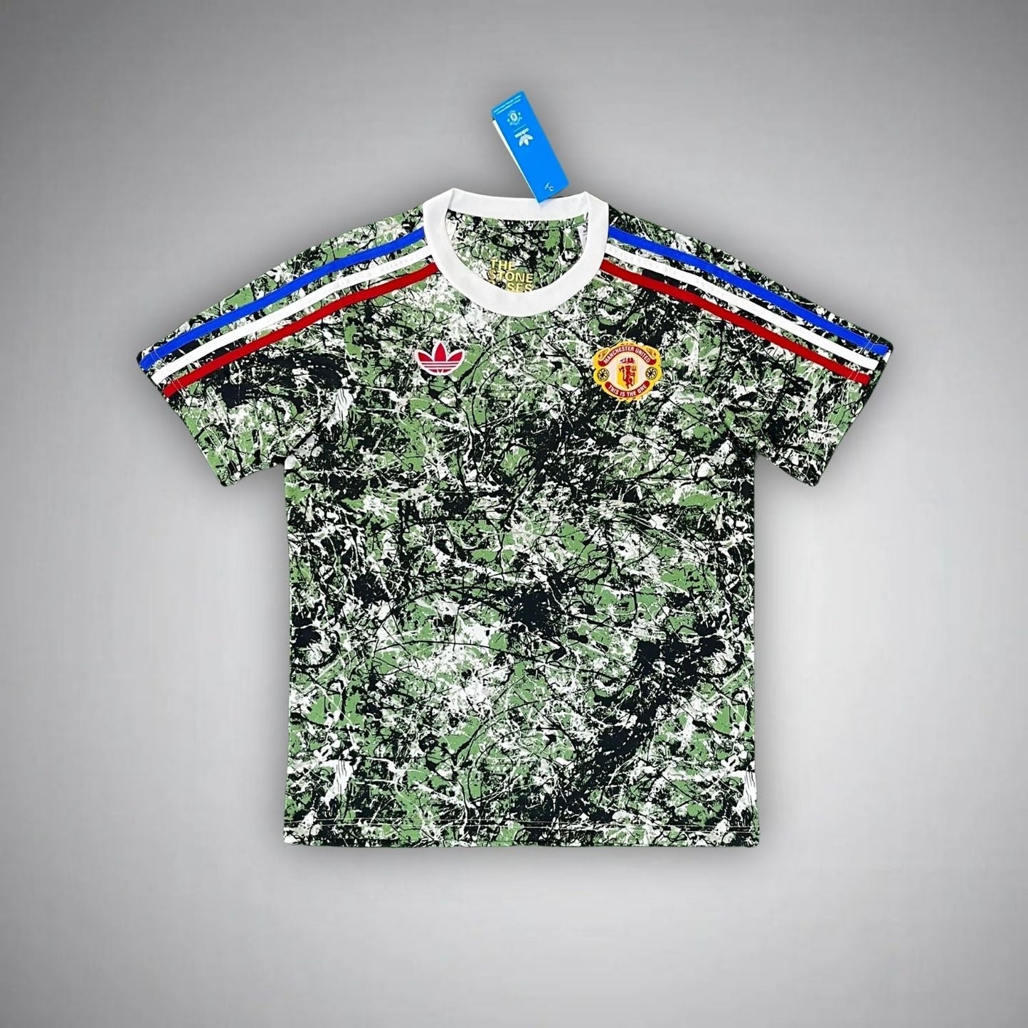Manchester United X Stone Roses Premium Green Kit