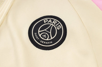 PSG Beige and Black Premium Tracksuit