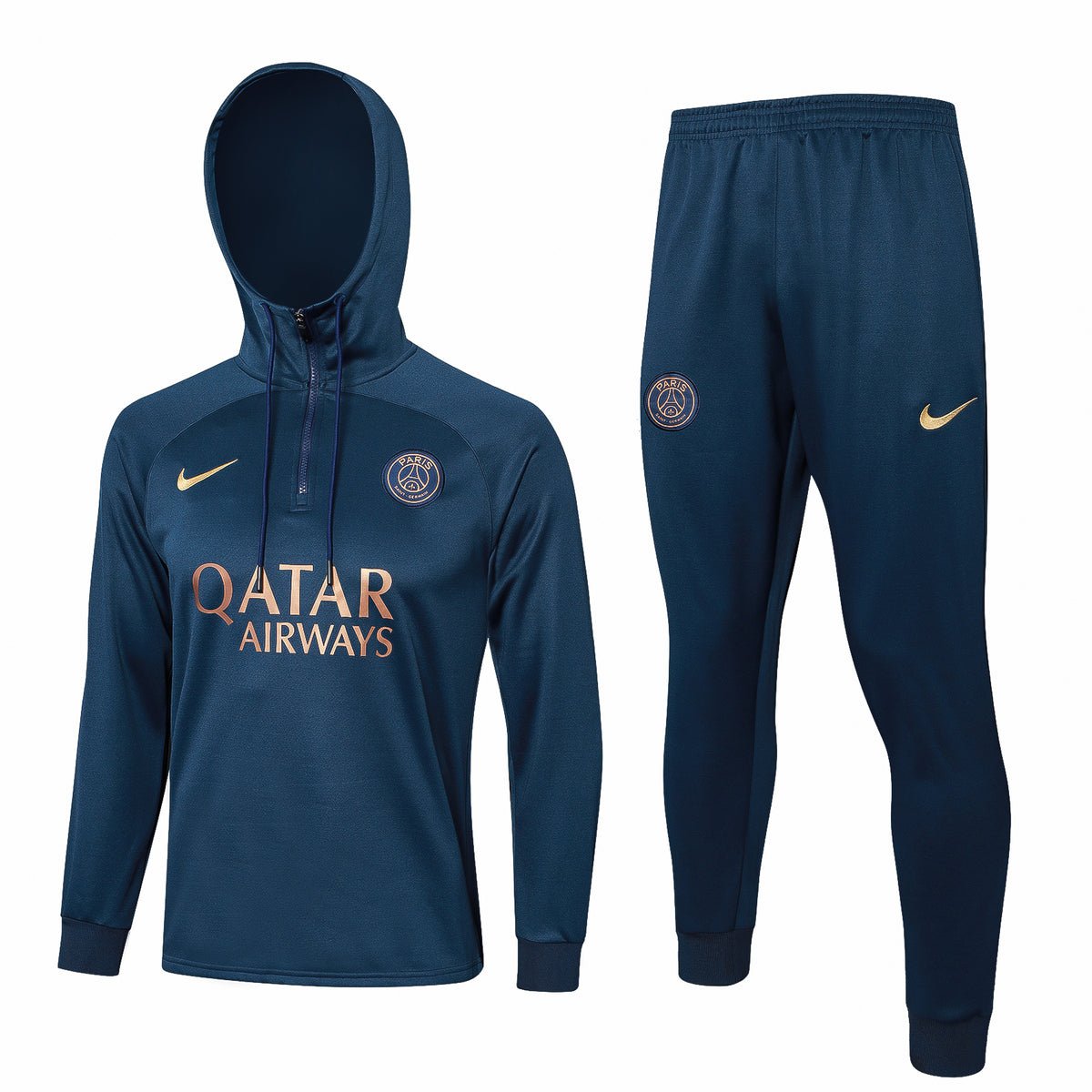PSG Dark Blue and Gold Premium Tracksuit