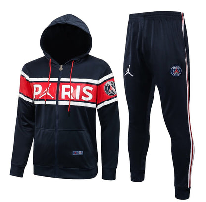 PSG Dark Blue and Red Premium Tracksuit