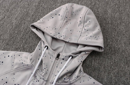 PSG Dark Gray and Blue Premium Tracksuit