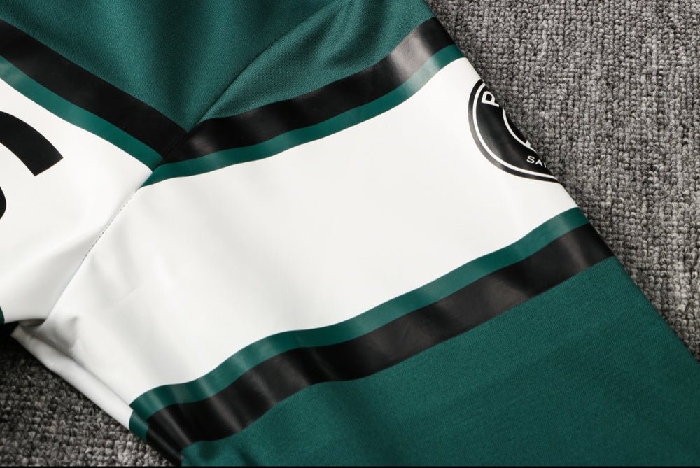 PSG Dark Green and White Premium Tracksuit