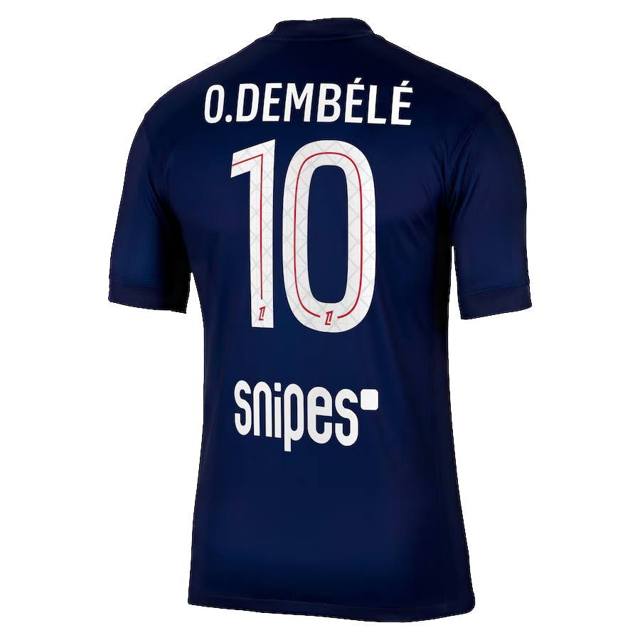 Paris Saint-Germain (PSG) 2025/26 Dembélé 10 Home Player Jersey