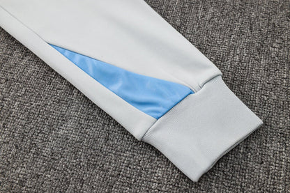 PSG White and Blue Premium Tracksuit