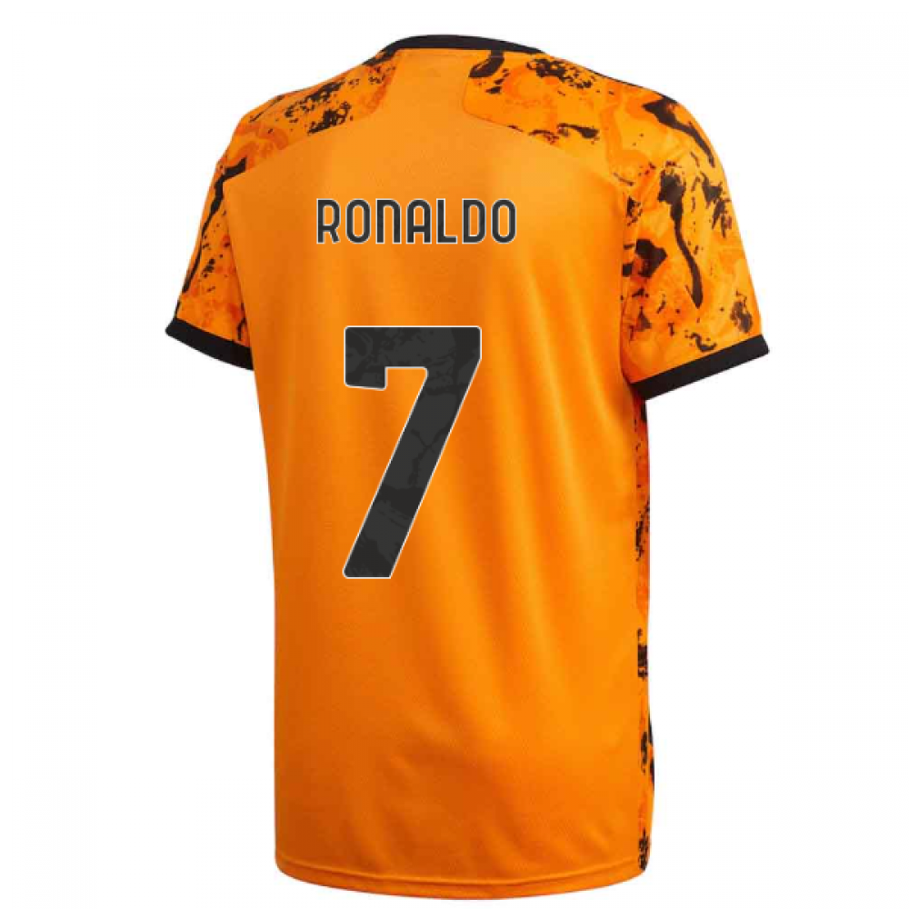 2020-2021 Juventus Adidas Third Shirt (Kids) (RONALDO  7)