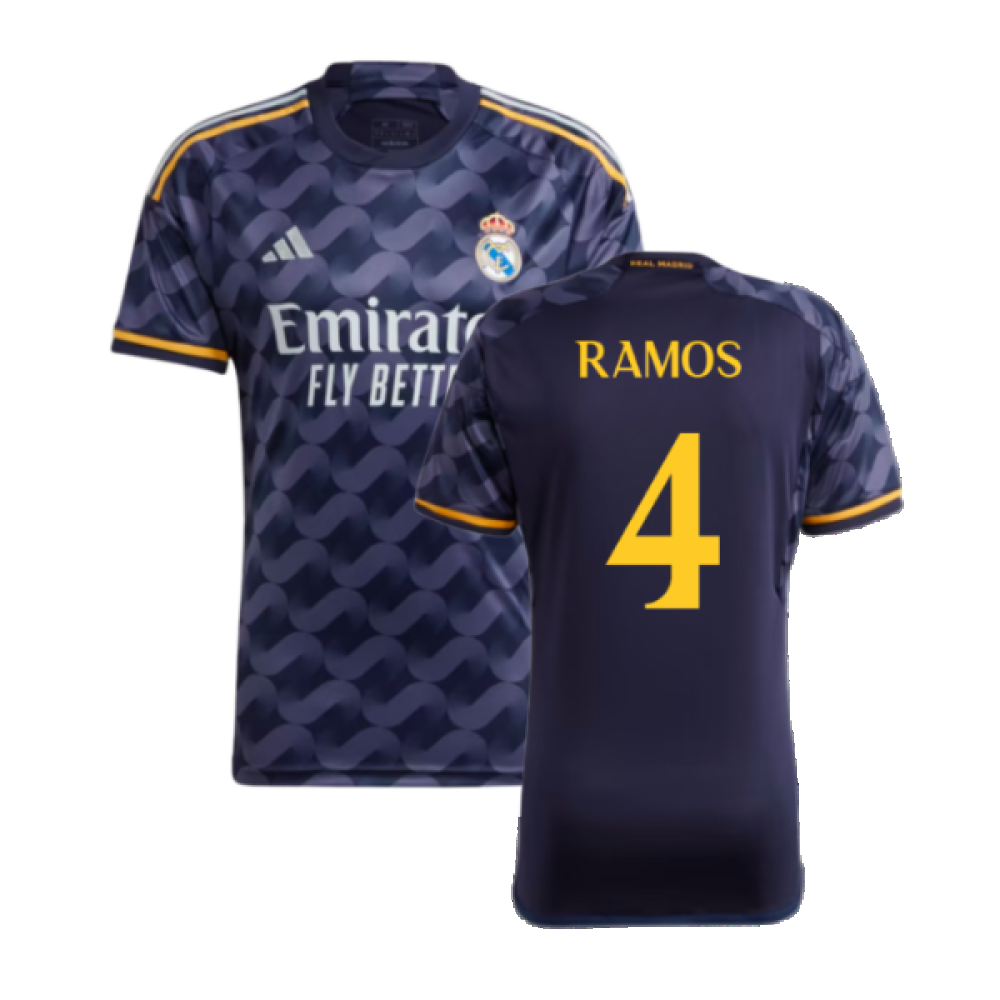 2023-2024 Real Madrid Away Shirt (Sergio Ramos 4)