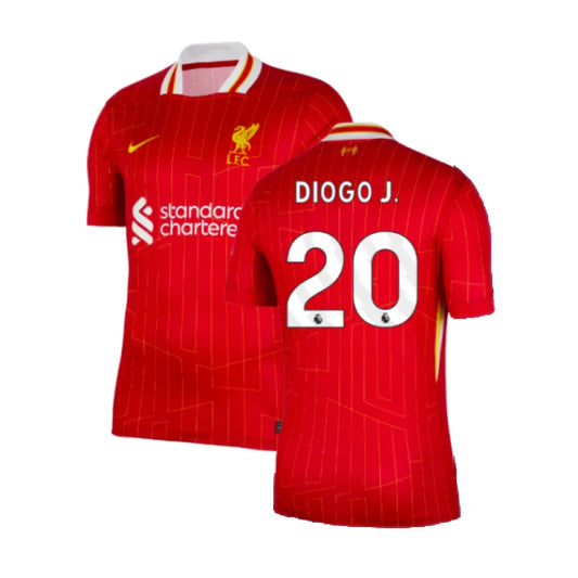 Liverpool 2024/25 Diogo Jota Home Jersey