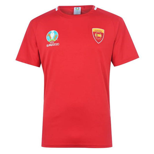 2020-2021 Spain Polyester Tee (Red)