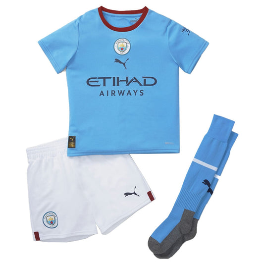 2022-2023 Man City Home Mini Kit