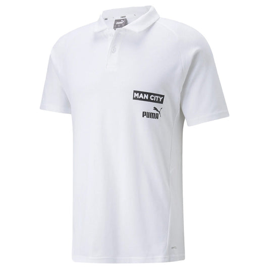 2022-2023 Man City Casuals Polo (White)
