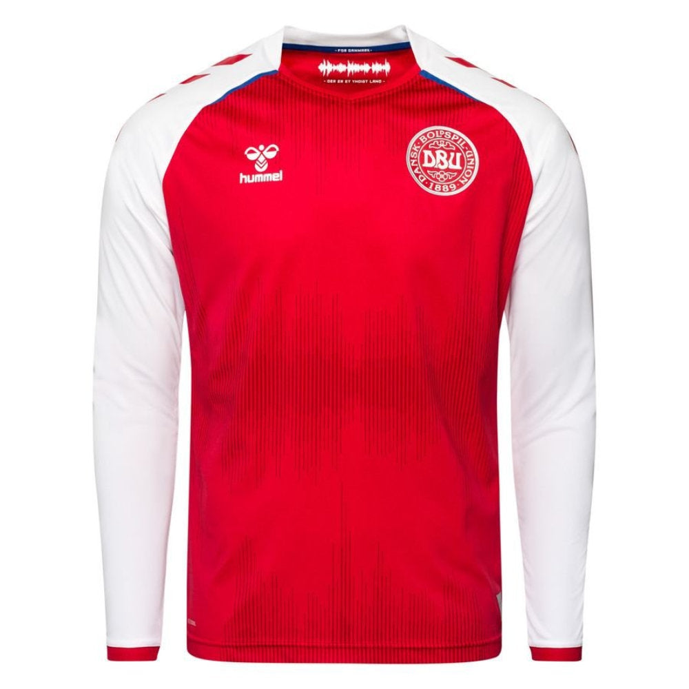 2020-2021 Denmark Long Sleeve Home Shirt