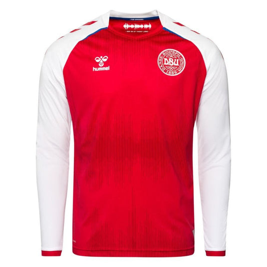 2020-2021 Denmark Long Sleeve Home Shirt