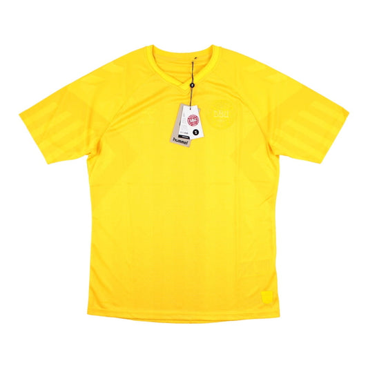 2022-2023 Denmark Away Goalkeeper Jersey (Yellow)