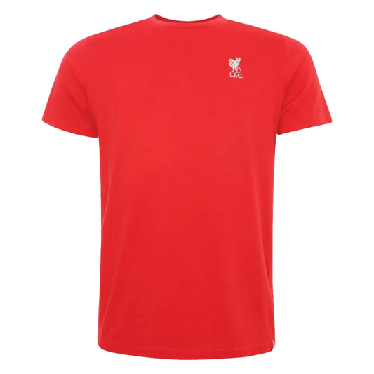 Liverpool Mens Red Liverbird Emblem Tee