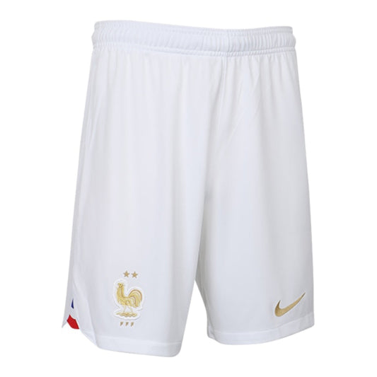 2022-2023 France Home Shorts (White)