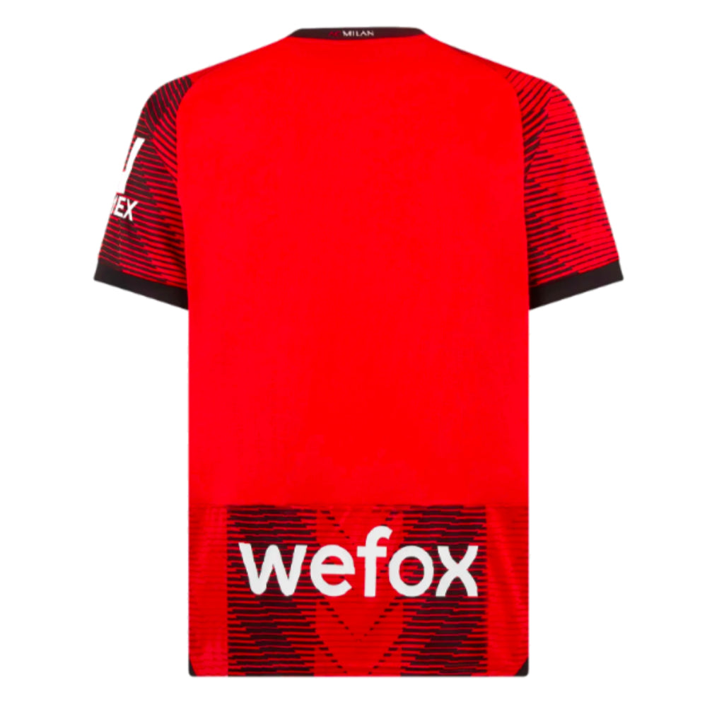 2023-2024 AC Milan Home Shirt (Rafa Leao 10)