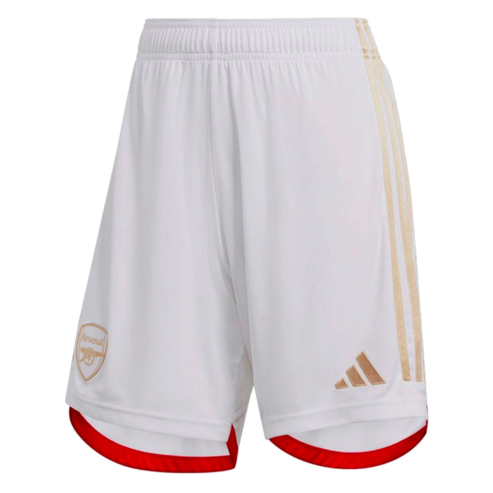 2023-2024 Arsenal Home Shorts (White)