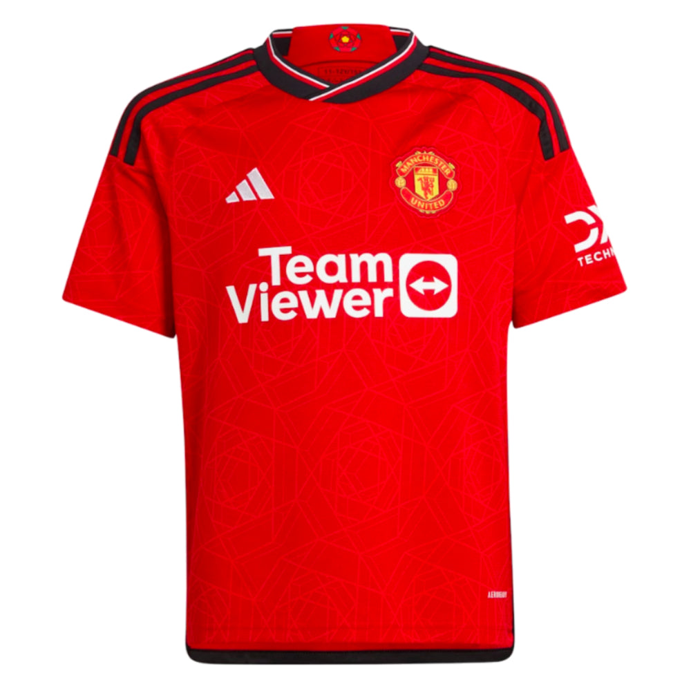 2023-2024 Man Utd Home Shirt (Kids) (Garnacho 17)
