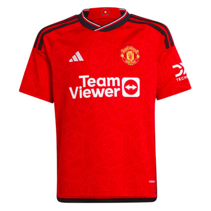2023-2024 Man Utd Home Shirt (Kids) (Garnacho 17)
