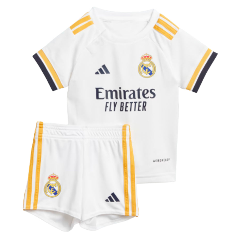 2023-2024 Real Madrid Home Baby Kit (Bellingham 5)