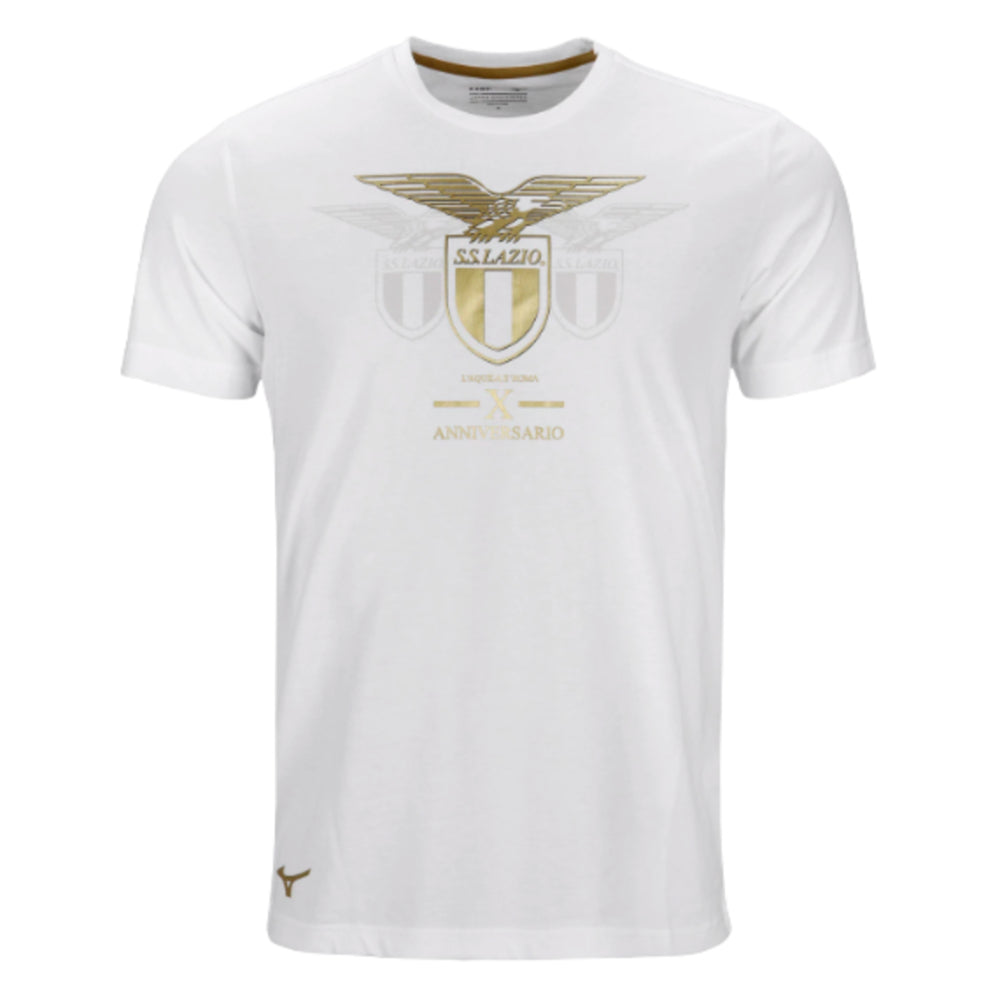 2023 Lazio Special Anniversary Logo Tee (White)
