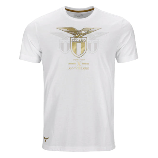 2023 Lazio Special Anniversary Logo Tee (White)