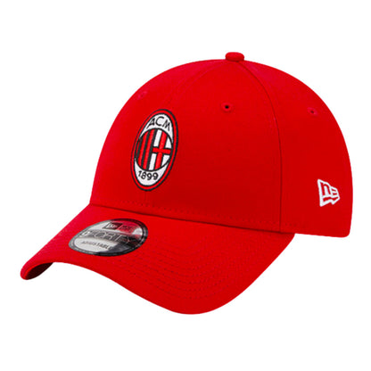 2023-2024 AC Milan Core 9Forty Adjustable Cap (Red)