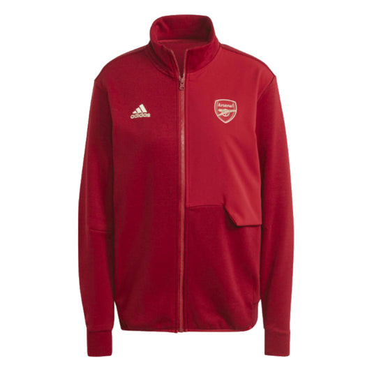 2023-2024 Arsenal Anthem Jacket (Red) - Ladies