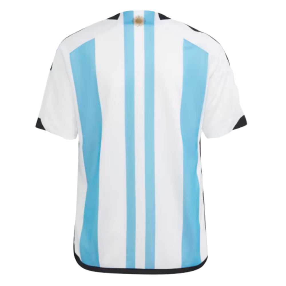 Argentina 2022 World Cup Winners Home Shirt - Kids (MARADONA 10)