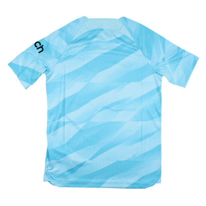 2023-2024 Tottenham Home Goalkeeper Shirt (Blue) - Kids