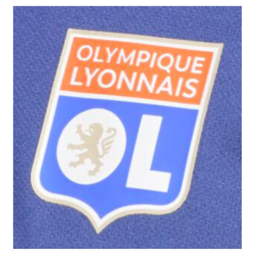 2023-2024 Olympique Lyon Polo Shirt (Tech Indigo)