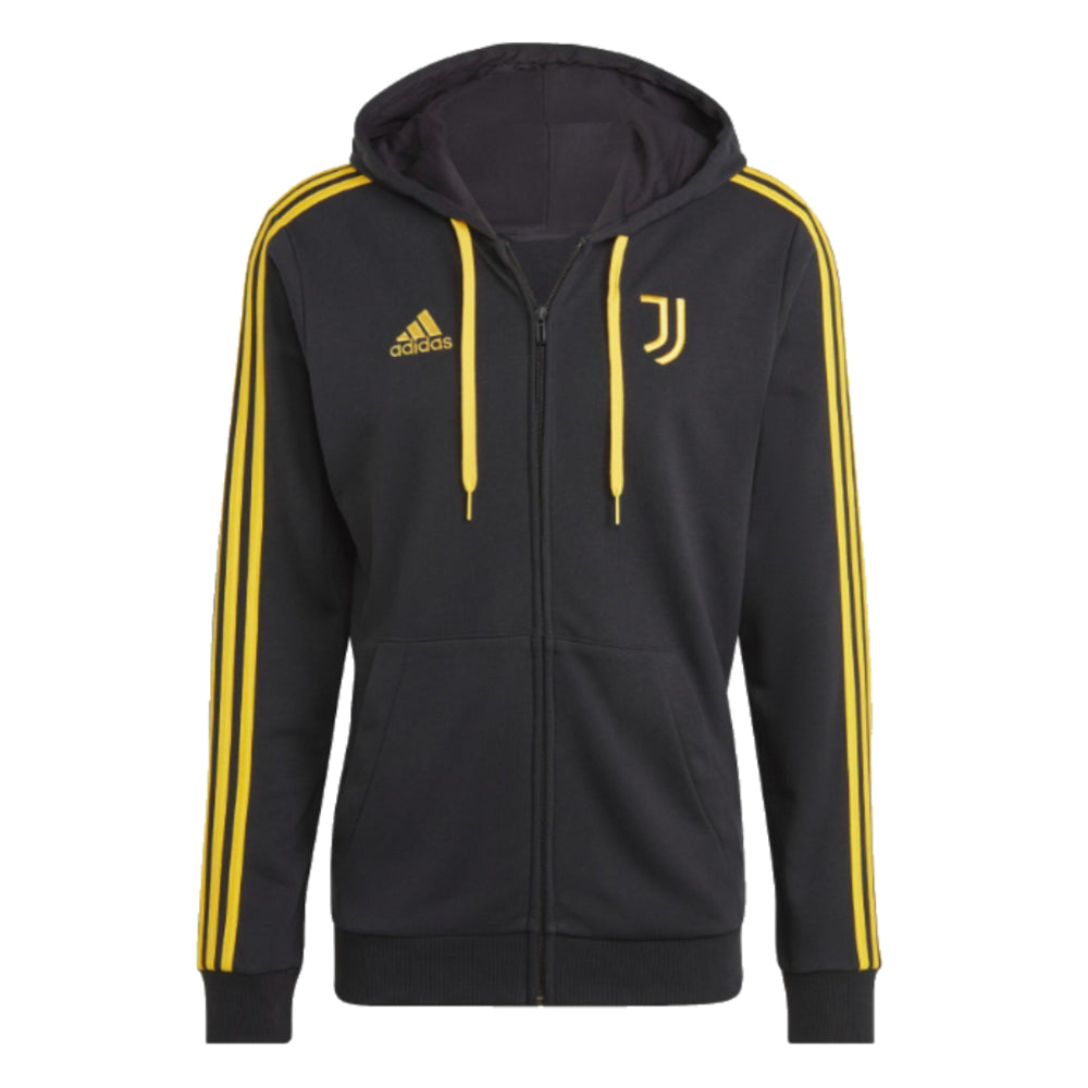 2023-2024 Juventus DNA Full Zip Hoody (Black)