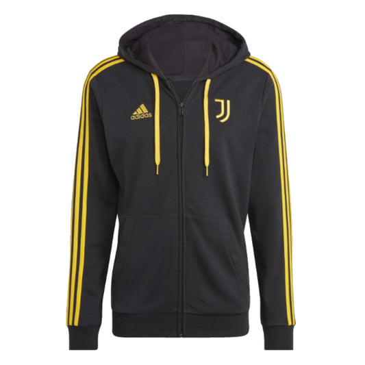 2023-2024 Juventus DNA Full Zip Hoody (Black)