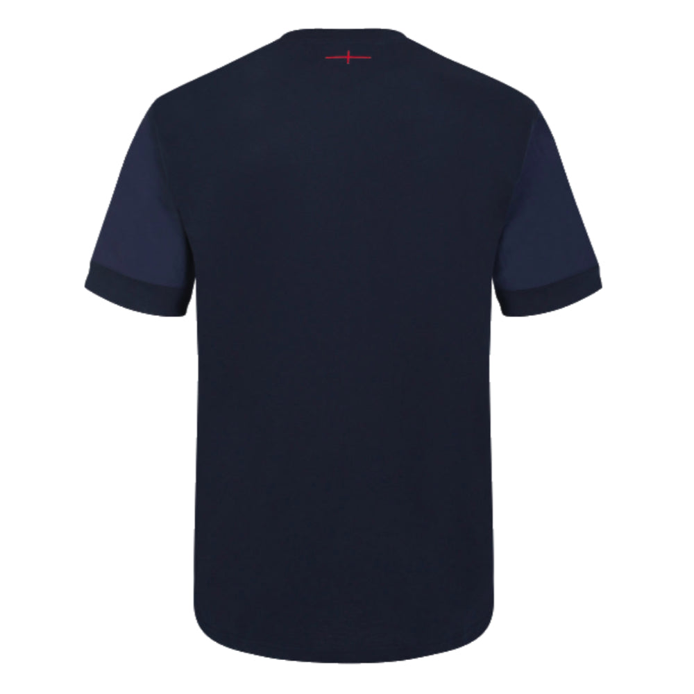 2023-2024 England Leisure Tee (Navy Blazer)