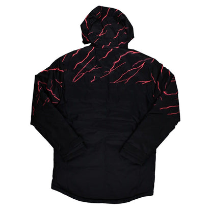 2023-2024 Man City Graphic Winter Jacket (Dark Navy)