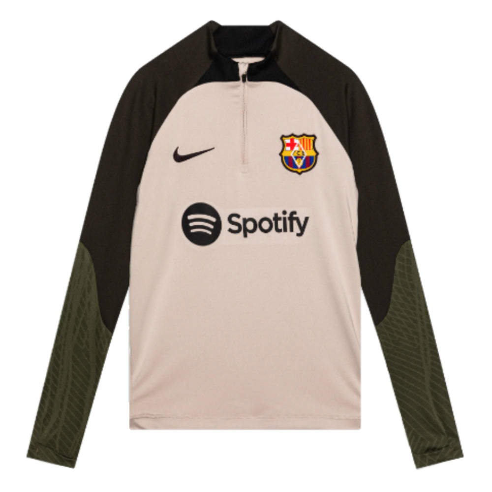 2023-2024 Barcelona Strike Drill Top (Sequoia) - Kids