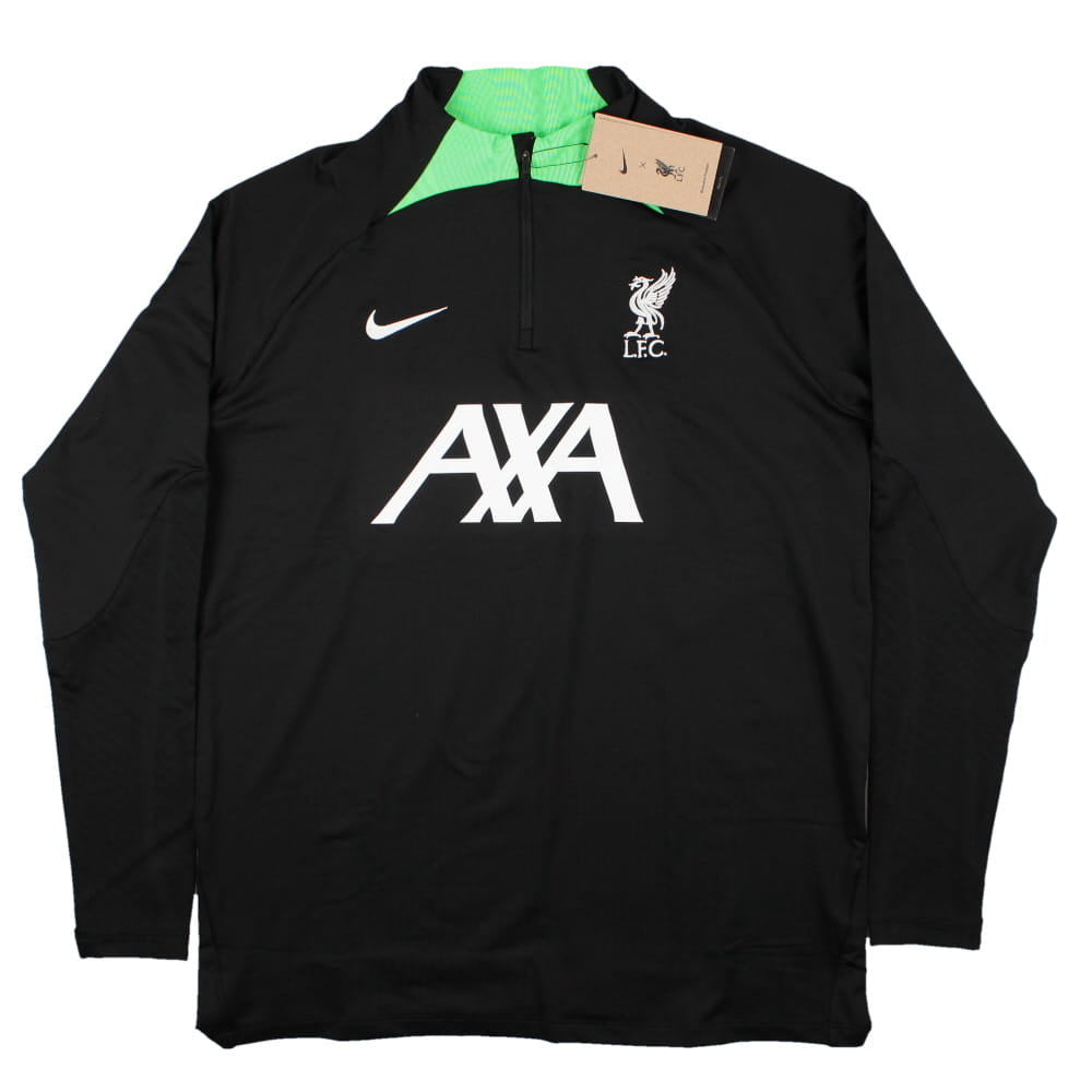 2023-2024 Liverpool Strike Dri-Fit Drill Top (Black)