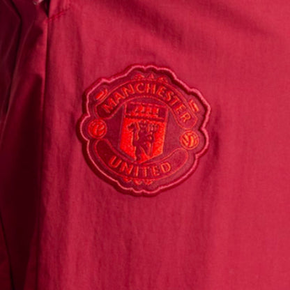 2023-2024 Man Utd EU Presentation Pants (Burgundy)