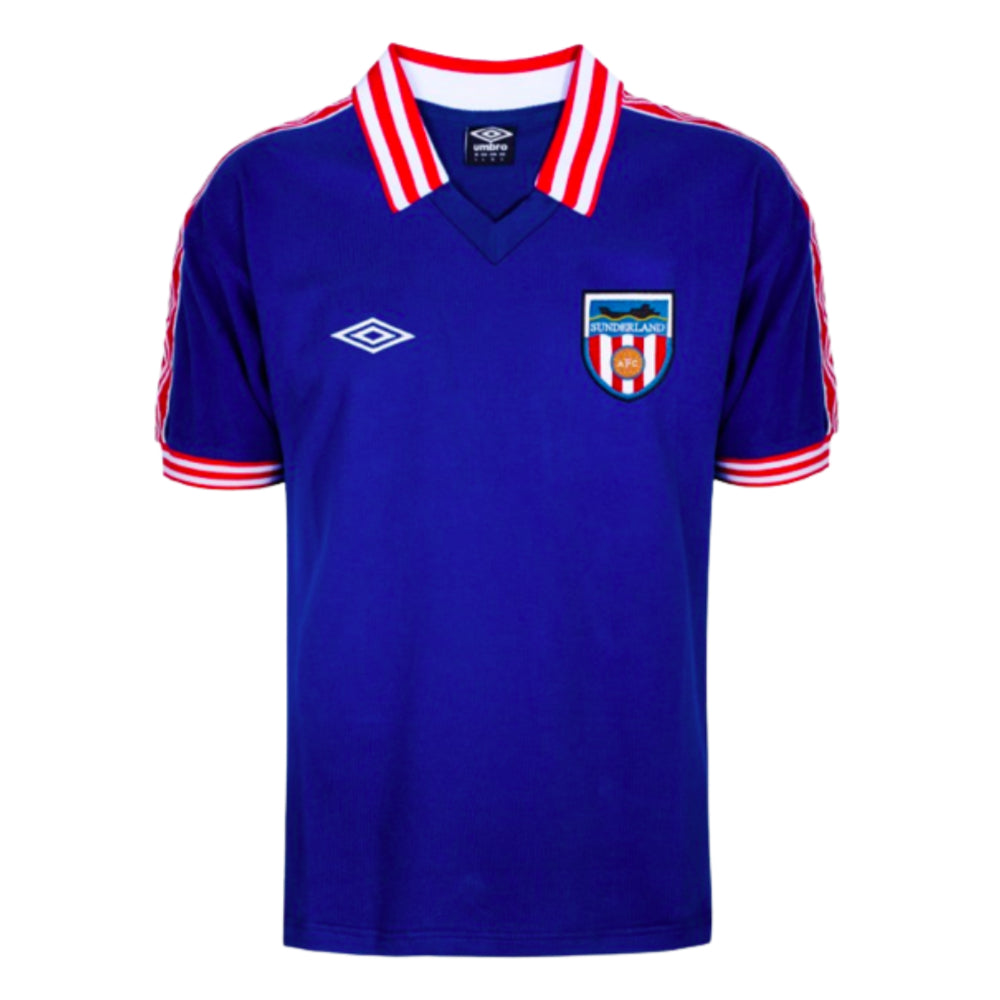 Sunderland 1978 Away Umbro Retro Football Shirt