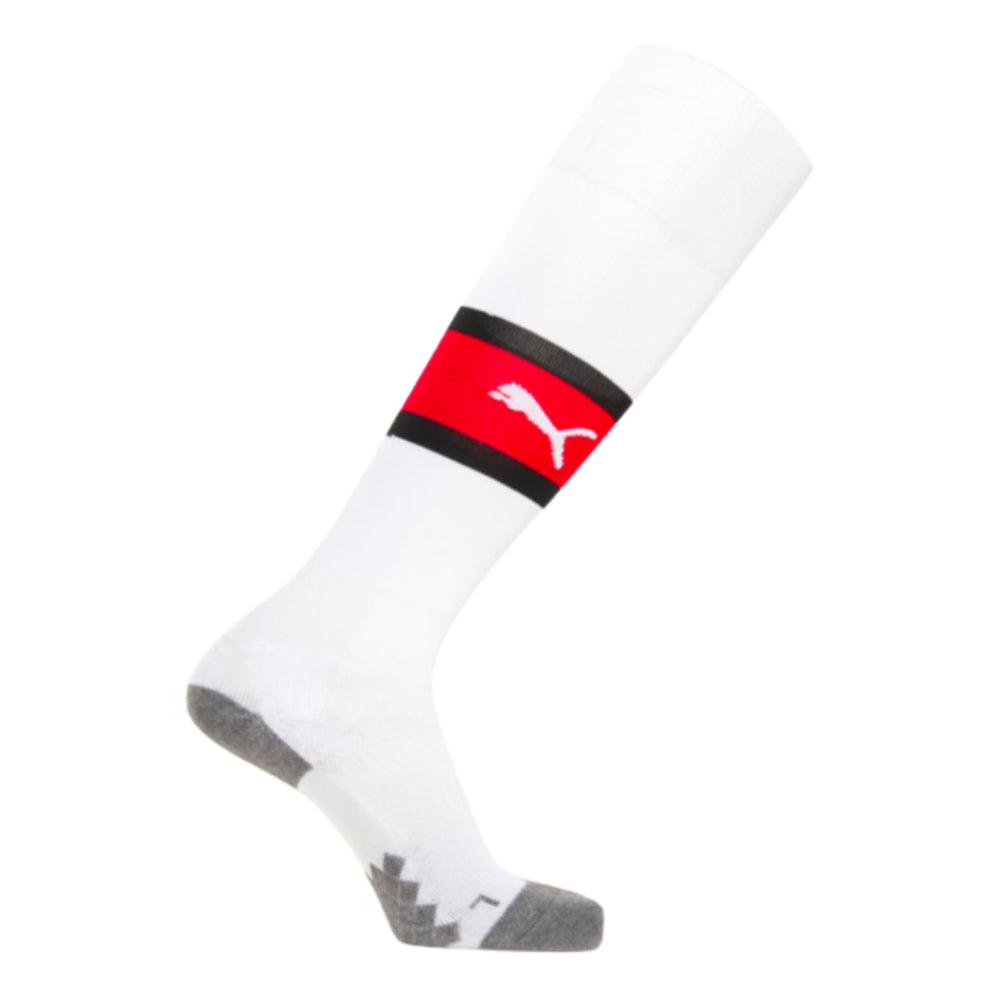 2019-2020 AC Milan Home Socks (White)